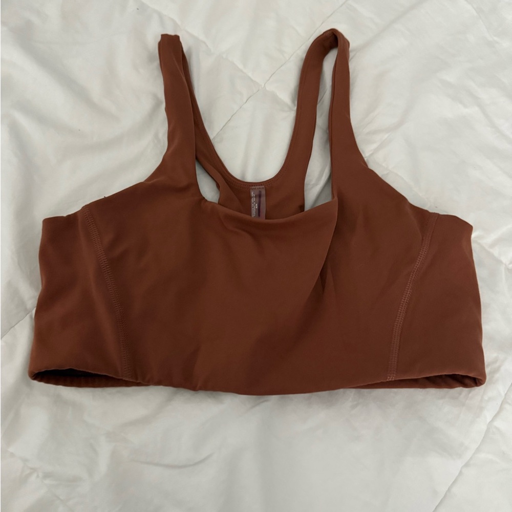FP Movement by Free People Brown Sports Bra Seamless Comfort